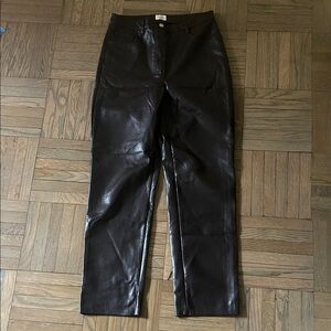 Aritzia Melina Vegan Leather Pants NWOT (Long/tall)